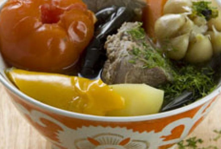 Шурпа из бараньей лопатки