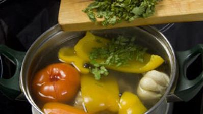 шурпа из бараньей лопатки