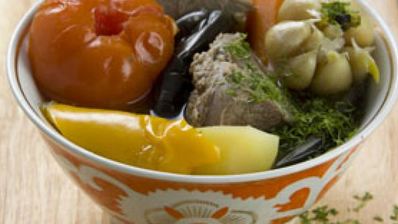 шурпа из бараньей лопатки