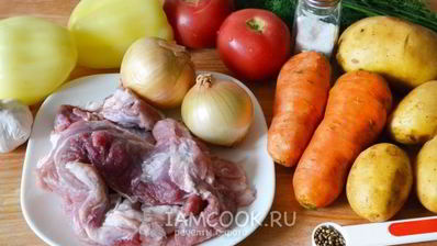 шурпа из свинины