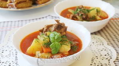 шурпа по-узбекски