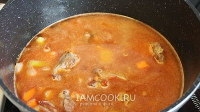 шурпа по-узбекски