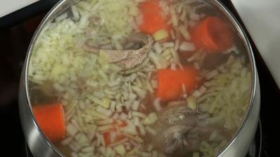 шурпа с баклажаном