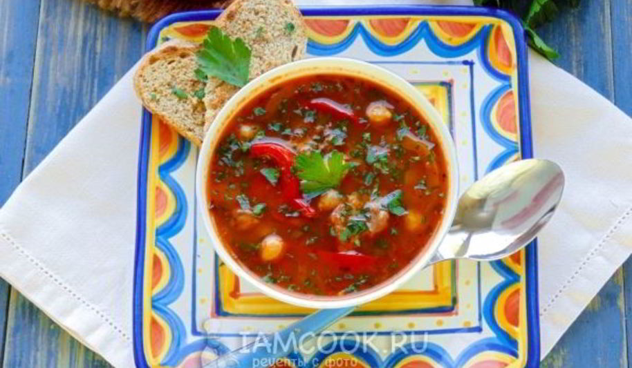 Рецепт супа шорба по-тунисски
