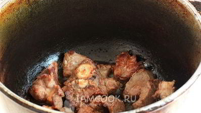 жареная шурпа по-узбекски