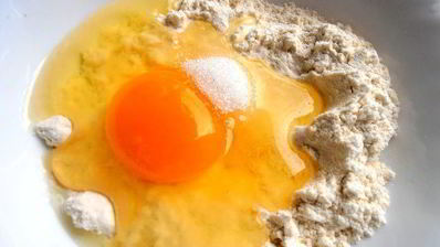 сладкий суп из ревеня с клецками