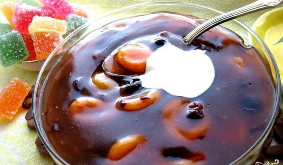 Рецепт сладкого супа из сухофруктов