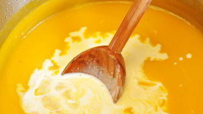 сливочный крем-суп из тыквы