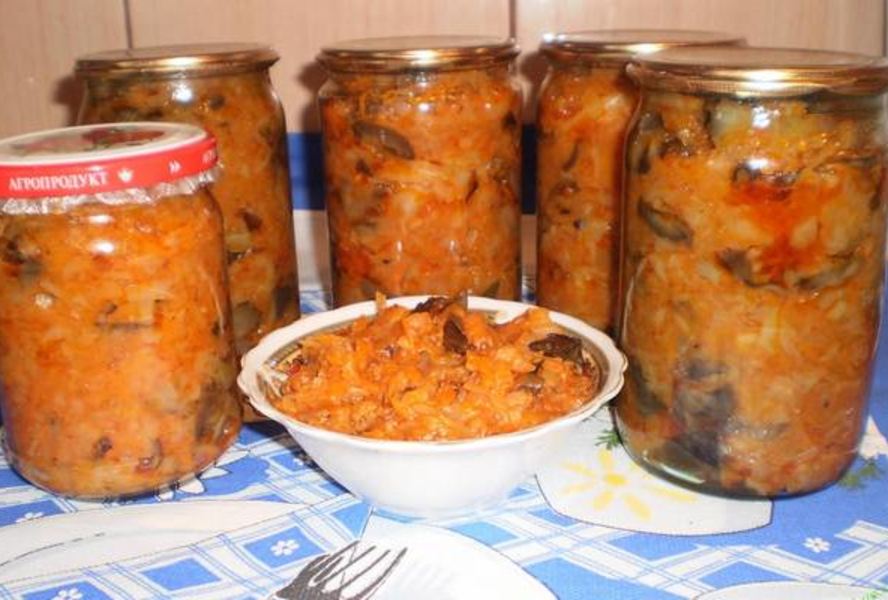 Домашняя овощная солянка на зиму