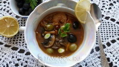 грибная сборная солянка