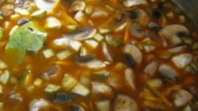 грибная солянка постная