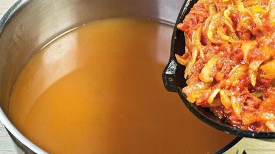 овощная солянка с грибами