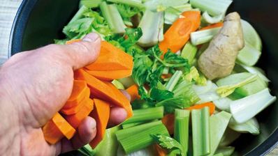 овощная солянка с грибами