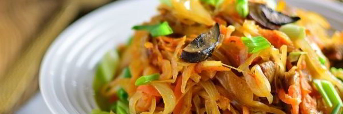 Постная солянка из квашеной капусты