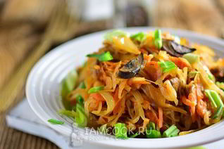 Постная солянка из квашеной капусты