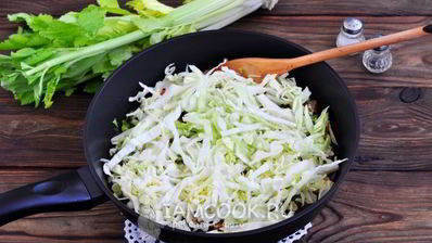 постная солянка из свежей капусты