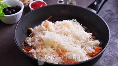 постная солянка с фасолью