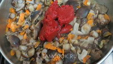 постная солянка с грибами и капустой