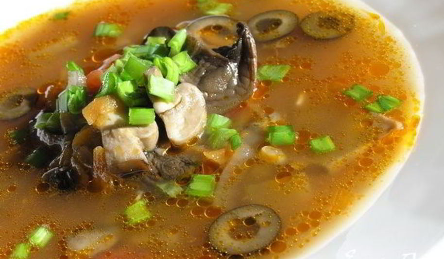 Рецепт постной солянки