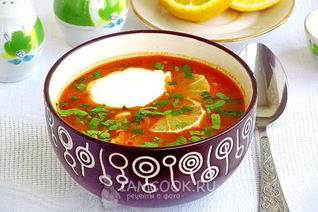 Рыбная солянка Трактирная