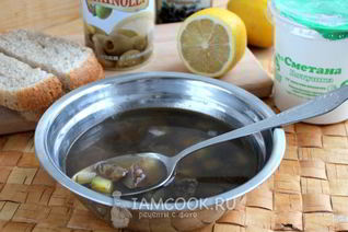 Солянка грибная по ГОСТу