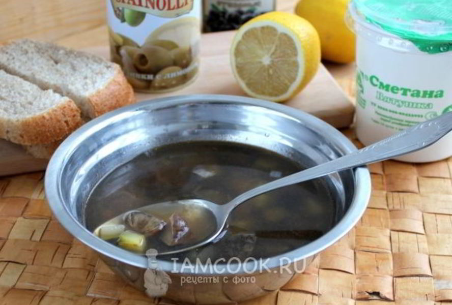 Солянка грибная по ГОСТу