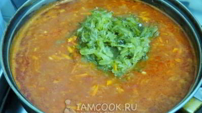 солянка грибная с огурцами