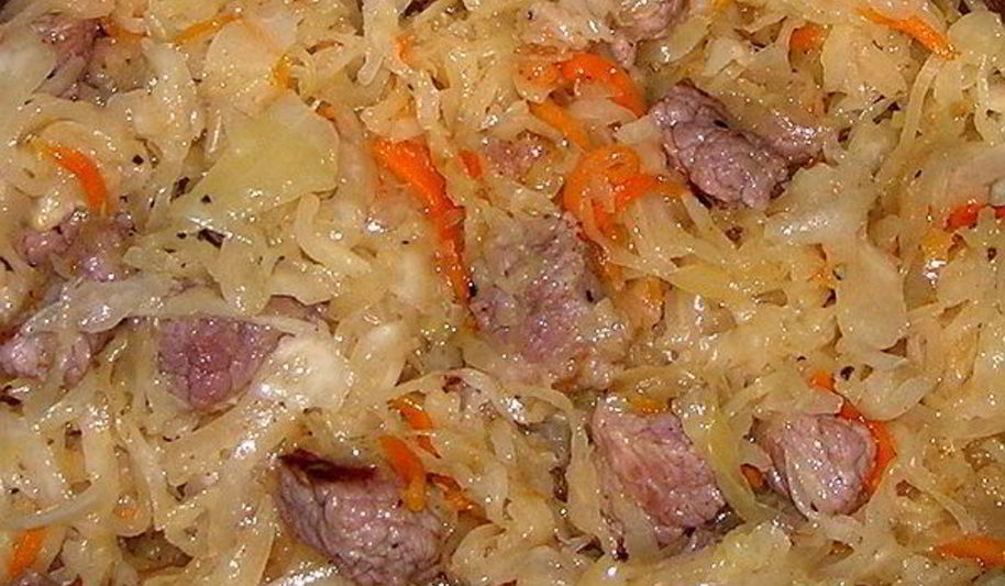 Рецепт солянки из говядины и квашенной капусты