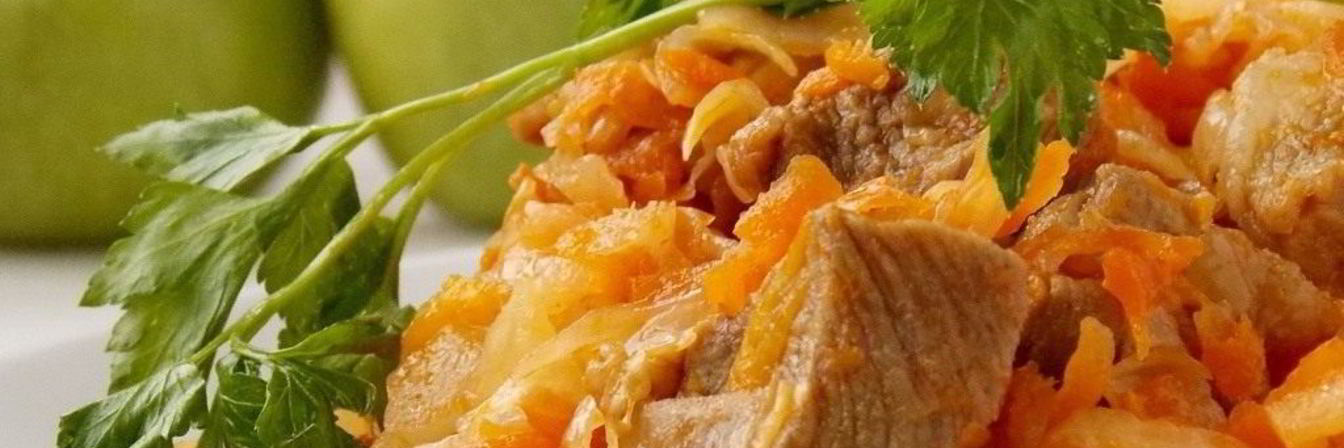 Солянка из капусты с мясом