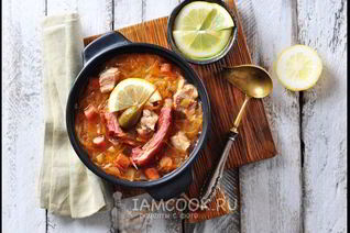 Солянка из квашеной капусты