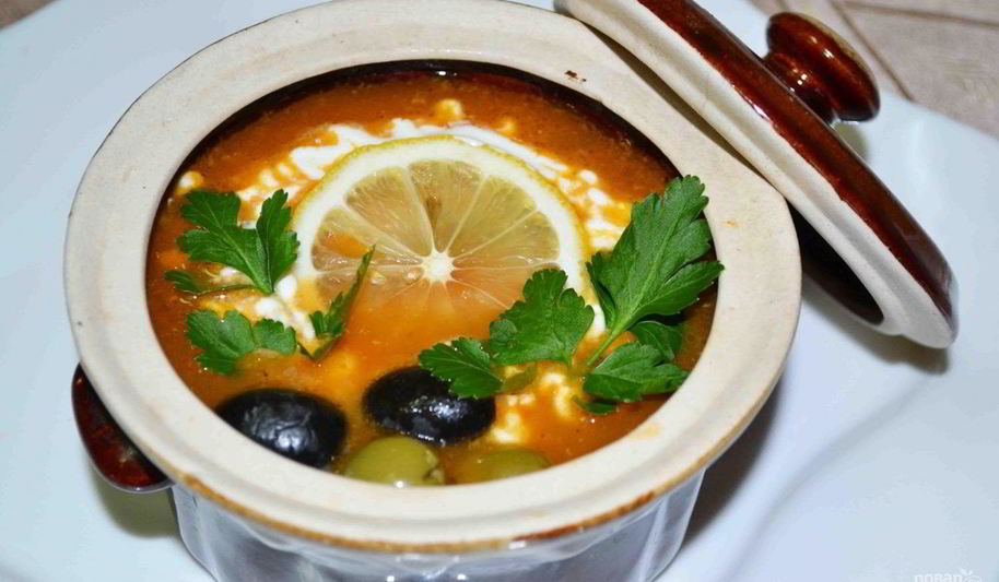 Рецепт солянки из рыбы