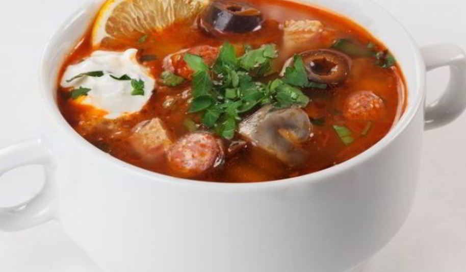 Рецепт солянки из свежих грибов