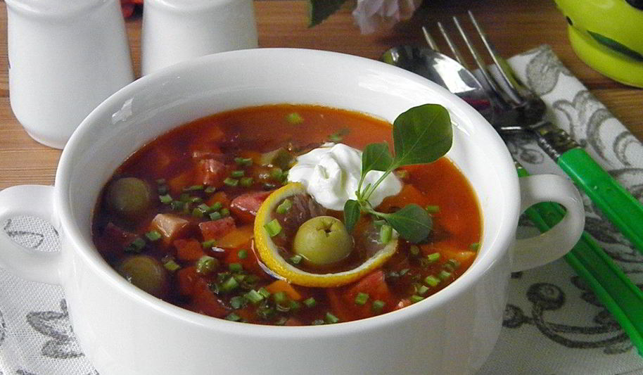 Рецепт солянки классической