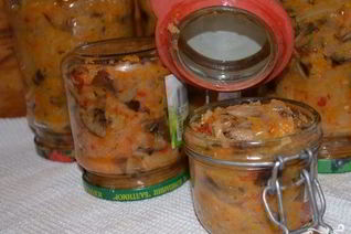 Солянка мясная на зиму