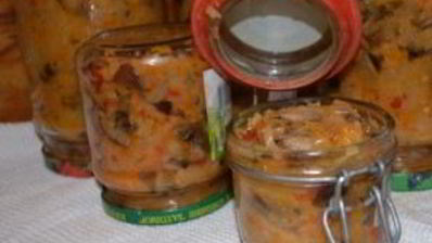 солянка мясная на зиму