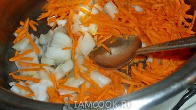 солянка овощная с маринованными подосиновиками