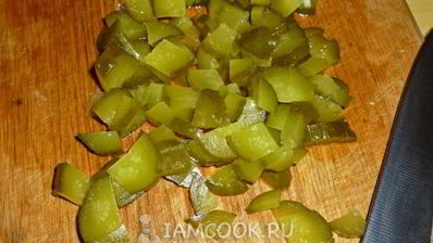 солянка овощная с маринованными подосиновиками