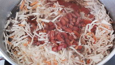 солянка с фасолью