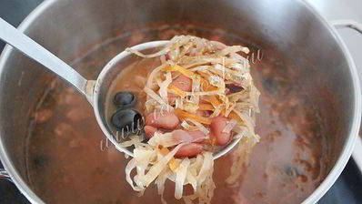 солянка с фасолью