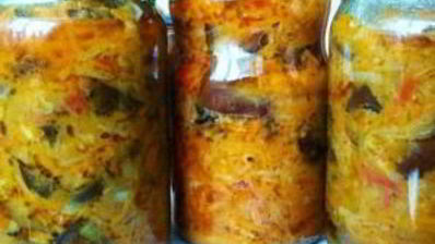 солянка с грибами на зиму