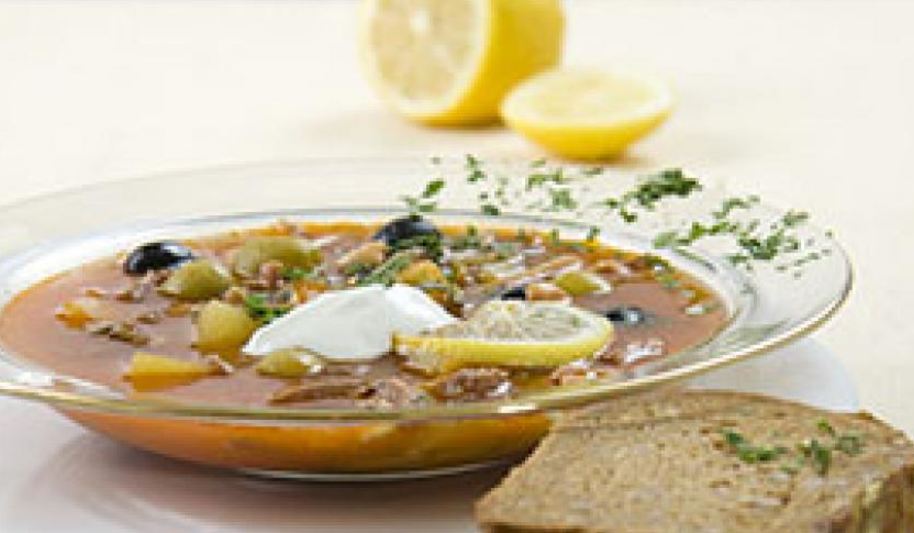 Рецепт солянки с грудинкой