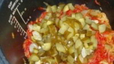 солянка с картошкой в мультиварке