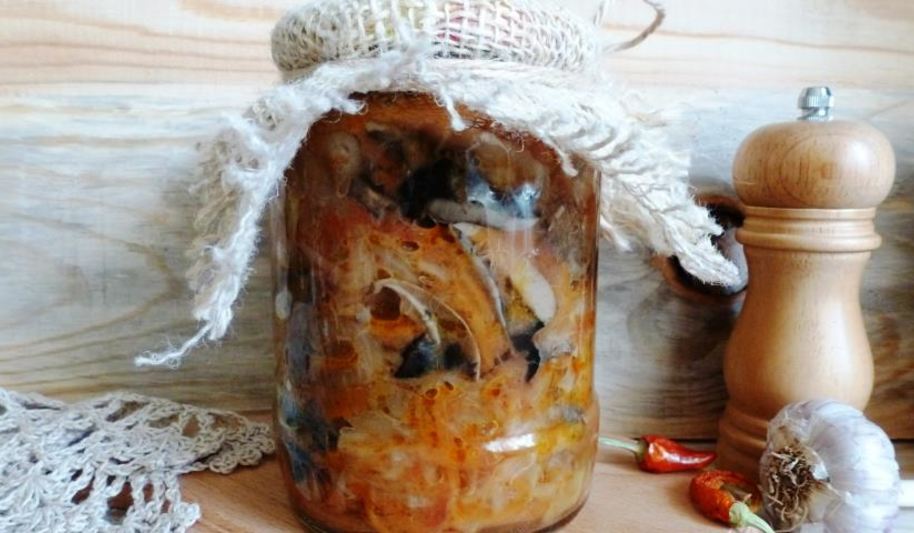 Рецепт солянки с подосиновиками