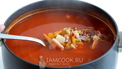 солянка сборная мясная с картошкой