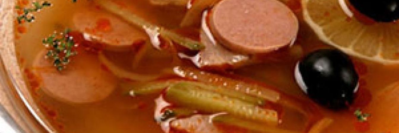 Солянка сборная мясная с ветчиной