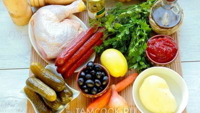 солянка в мультиварке