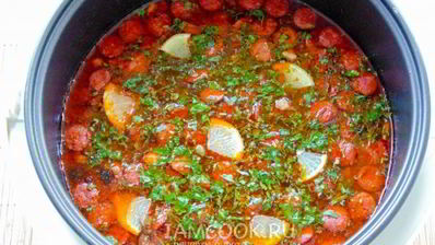 солянка в мультиварке