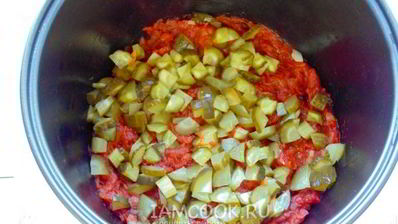 солянка в мультиварке