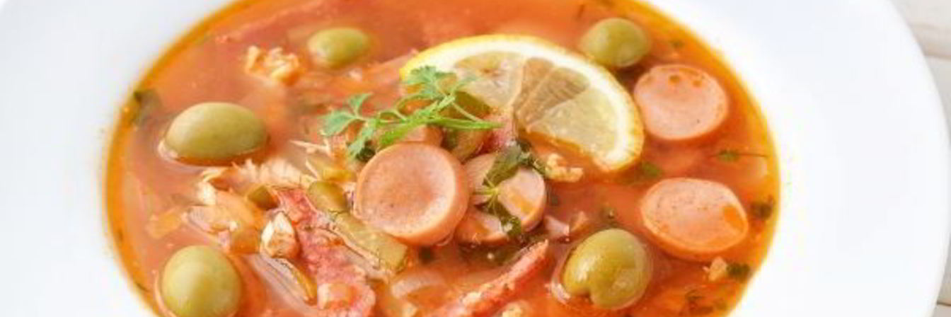 Суп солянка классическая