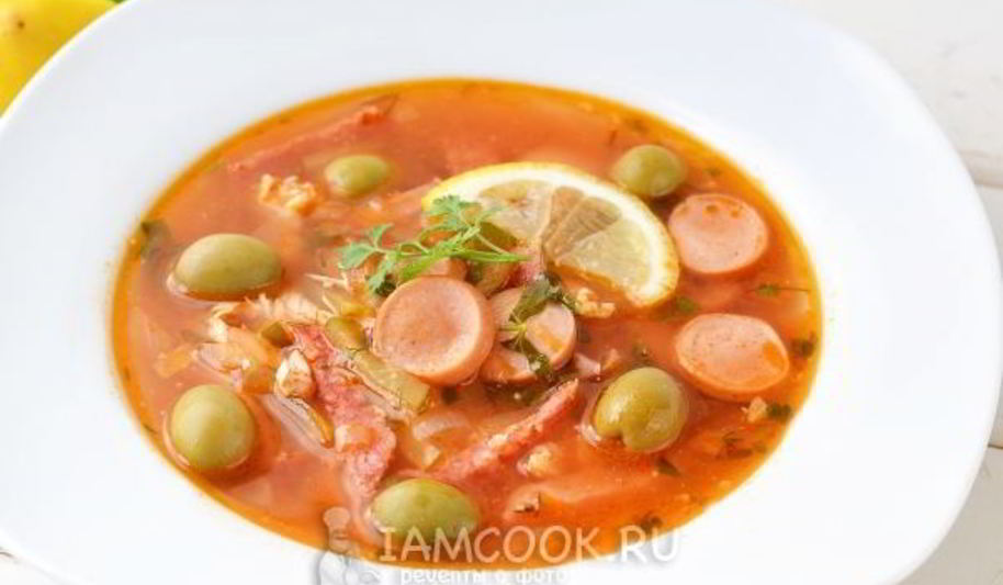 Рецепт супа солянка классическая